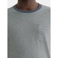 thumbnail image 4 of George Men's Fashion Crewneck Tee with Short Sleeves, Sizes XS-3XL, 4 of 5