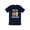 thumbnail image 4 of Better Together Donut Coffee Valentines Day Men Women Gift T-Shirt Valentines Day Adults Kids Boys Girls Presents Men Women Kids Tshirt, 4 of 10