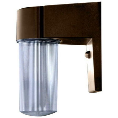 

Dabmar Lighting W2800-BZ 8.63 x 3.16 x 7 in. 120 V 13 watts Polycarbonate Surface Mounted Wall Fixture Light with PL13 Fluorescent Lamp Bronze