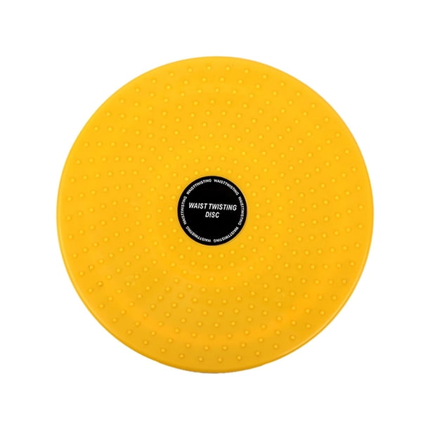 Core Ab Twisting Board entrenamiento de fuerza Twisting Stepper Mute entrenamiento de cuerpo completo Amarillo