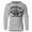 Sport Grey, variant on GYMISH Adrenaline Lightweight Long Sleeve Hooded T-Shirt for Men – Athletic Gym Shirt, Long Sleeve Workout Hoodie for Men