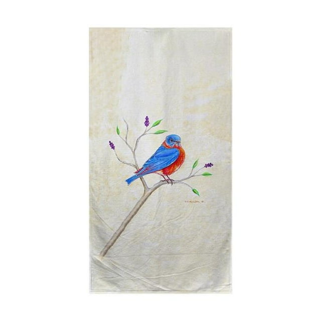 Betsy Drake BT1050 Dicks Blue Bird Beach Towel