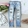 thumbnail image 3 of Vedolay Jeans for Women High Waisted Capri Jeans Baggy Straight Leg Cropped Denim Pants,A XXL, 3 of 5