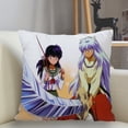 thumbnail image 4 of Musife custom inuyasha Funda De Almohada Decoración Del Hogar 45 * 45 Cm Cuadrada Cremallera Envío, 4 of 4