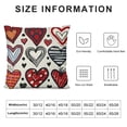 thumbnail image 5 of PHYHOO Valentines Day Pillow Covers Valentines Day Decor Love You More Valentine Pillows Decorative Throw Pillows Valentines Day Decorations, 5 of 5