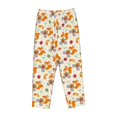 thumbnail image 4 of Xecao Forest Squirrel Women's Straight Lounge Pajama Pants: The Epitome of Relaxed Sleepwear, 4 of 9