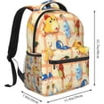 thumbnail image 2 of Pikmin Backpack Laptop Daypack Leisure Travel Backpack 15.7 inch Adjustable Shoulder Strap Hiking Knapsack, 2 of 7