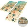 thumbnail image 3 of Nautical rug Beach Kitchen Mats for Floor 2 Piece, Beach Mat Anti Fatigue Floor Mat for Kitchen, Kitchen Floor Mats for in Front of Sink and Kitchen Matt for Standing for Kitchen Decor 17"X30"+17"X47", 3 of 6