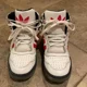 thumbnail image 3 of Adi-das Tech Street Mid Vivid Red Sneakers Mens Size 7 G65890, 3 of 6