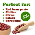 thumbnail image 6 of Organic Adzuki Beans, 3 Pounds — Non-GMO, Kosher, Sproutable, Raw — by Food to Live, 6 of 7