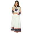 thumbnail image 4 of Bimba Womens Classy Net Anarkali Kurta Kurti Long Maxi Dress Indian Clothing, 4 of 8