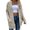 Beige, variant on Odeerbi Winter Chunky Knit Long Cardigan Sweaters For Women 2024 Fashionable Mid-length Jacket Sweater Top With Pockets Green