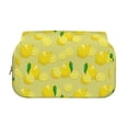 thumbnail image 2 of Disketp Bright Lemons Estuche de Lápices de Doble Capa con Tapa Abatible y Cremallera, Organizador Escolar para Adolescentes y Adultos, 2 of 7