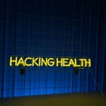 thumbnail image 3 of Glowneon Personalize Hacking Health Neon Sign, Long-lasting Wall Decor, 3 of 4