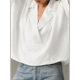 thumbnail image 4 of Blusa Informal Elegante para Mujer, de Negocios, de Corta, con Cuello en V y Tapeta, Camisa de Trabajo XXL, 4 of 8