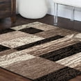 thumbnail image 5 of Superior Rockwood Geometric Indoor Area Rug, 5' x 5' Square, Chocolate, 5 of 7