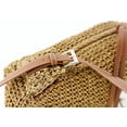 thumbnail image 3 of Kukuzhu Summer Beach Bag, Women Handmade Woven Straw Shoulder Bag, Casual Tote Bag, 3 of 6