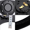 thumbnail image 4 of Steering Wheel Modification, 14in Diameter Racing Steering Wheel Aluminum Frame Better Grip Rustproof  for Automobile, 4 of 7