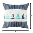 thumbnail image 7 of Mainstays 2-pack Striped Boat Reversible Outdoor Throw Pillow, 16 inch, Blue, 7 of 7