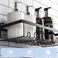 thumbnail image 4 of Estantes Baño 5 pcs - Estanteria Ducha para Baño con Ganchos - Estante Organizador de Regadera de Durable - Repisas para Baño Pared sin Taladrar para Cocina, Inodoro, 4 of 7