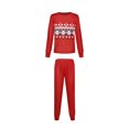 thumbnail image 1 of Mialoley Pyjamas de Noël pour la Famille Pyjamas à Manches Longues Ensemble de Deux Pièces, 1 of 6