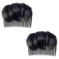 thumbnail image 4 of PENGXIANG Fluffy Hair Pad Professional 2PCS Adhesive Bump up Hair Clip Hair Base Insert, 4 of 10