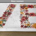thumbnail image 6 of Ambesonne Valentines Day Place Mats Set of 4, Garden Fowers, Standard Size, Multicolor, 6 of 6