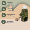 thumbnail image 4 of Ceramic No-Drip Hamster Water Bottle with Adjustable Stand, 2-in-1 Small Animal Cage Accessories for Mice Rabbits Guinea Pigs, 4 of 4