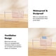thumbnail image 5 of Caja para guardar zapatos Fluck, apilable, de plástico, 15 unidades, color rosa, 5 of 7