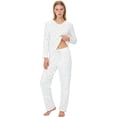 thumbnail image 3 of HEARTNICE Womens Pajama Sets, Pullover Soft Loungewear Long Sleeve Pjs Sets, 3 of 6