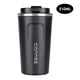 thumbnail image 1 of Taza de café de acero inoxidable, taza térmica aislada a prueba de fugas, portátil para coche TFixol Taza de café, 1 of 7