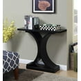 thumbnail image 2 of Convenience Concepts Newport Infinity Console Table, 2 of 5