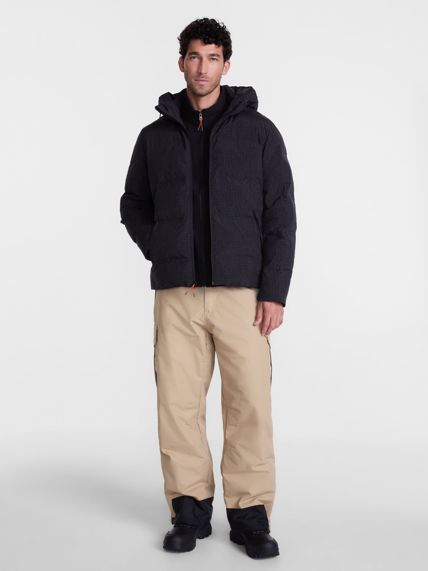 Ozark Trail Men's Cargo Pocket Ski Pants, Sizes S-3X