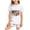White, variant on Toddler Girl Clothes for Independence Day Girls 4 Of July Outfit Set Print Short Sleeve T-Shirt and Shorts Set