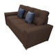 thumbnail image 3 of Sofa 3 plazas EL BAZAR STORE Suecia Lino Chocolate Modular, 3 of 5