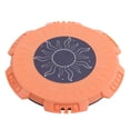 thumbnail image 1 of Disco giratorio de cintura deportiva, tabla de equilibrio silenciosa multifunción para dar forma al cuerpo, equipo de ejercicio de cintura para el hogar y la Oficina, color naranja YUNYI BRAND Deportes, 1 of 8