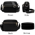 thumbnail image 4 of AMVKLX Nylon Crossbody Bags for Women Purses and Handbags Women's Casual Messenger Bag Waterproof Black Crossbody Purse Black, 4 of 8