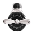 thumbnail image 2 of Todaioua Visual Timer, Cute Magnetic Mechanical Kitchen Timer for Cooking, No Batteries Required, 60-Minute Countdown Clock for Study, Classroom, Baking, Yoga, Pomodoro - Loud Alarm (Pilot Style), 2 of 7