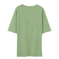 thumbnail image 5 of T-shirts d'Été pour Femmes à Col Rond, T-Shirt Imprimé Pissenlit, T-Shirt Décontracté à Manches Courtes, Hauts pour Femmes, Chemisiers, Chandail, 5 of 5