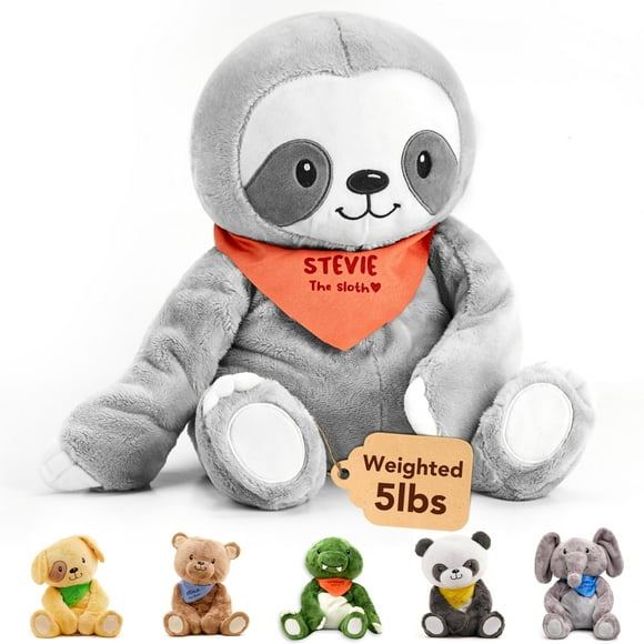 Peluche pesado Lilly's Love Stevie The Sloth, 2,27 kg
