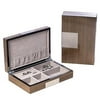 High Gloss Lacquered Valet Box - Ash Finish - 9.75W x 2.5H in.