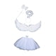 thumbnail image 2 of Disfraces de ángel para niñas, accesorios de cosplay, atuendo para niños, tutú Blanco, 2 of 9