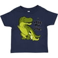 thumbnail image 3 of Inktastic I Love My Dad with Baby and Daddy Tyranasaurus Rex Boys or Girls Toddler T-Shirt, 3 of 5