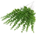 thumbnail image 4 of Ramo de plantas simulado Monstrate 12 Uds. Plástico Hojas puntiagudas verdes, 4 of 6