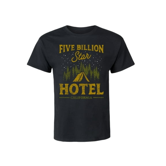 Instant Message - Five Billion Star Hotel - Men's Short Sleeve Graphic T-Shirt