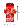 thumbnail image 3 of Utoimkio Chinese New Year Red Envelopes Chinese Red Pockets Red Chinese Money Envelopes Hong Bao Lucky Money Gift Envelopes for Spring Festival Birthday Wedding Gifts,6.6x3.5 Inch, 3 of 8