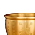 TUMALL Brass Feng Shui Bowl Chinese Character Fu Bowl Treasure Bowl