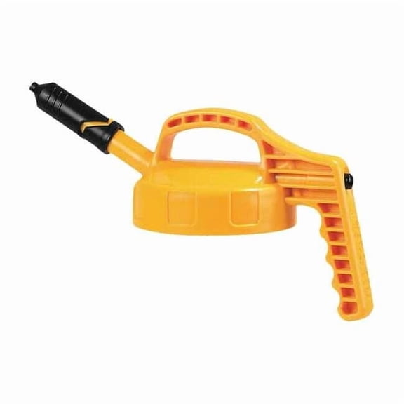 Oil Safe Mini Spout Lid,Yellow,Plastic,7 1/2 in H 100409