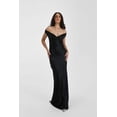 thumbnail image 2 of EASYBRAUS Satin Strapless Mermaid Evening Dress Women Long Formal Party Gown, 2 of 5
