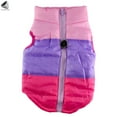 thumbnail image 3 of PULLIMORE Winter Warm Dog Jackets Waterproof Padded Zipper Dog Vest Coats Pet Clothes for Small Medium Dogs (L, Purple + Rose Red), 3 of 8